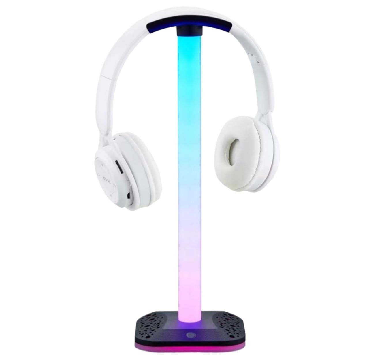Support pour Casque Support De Casque RGB, Support De Casque De Bureau Stable for Le Bureau avec Lumières Repose Casque