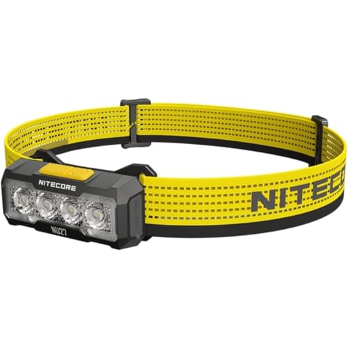 Nitecore NU27 Stirnlampe, wiederaufladbar, Schwarz