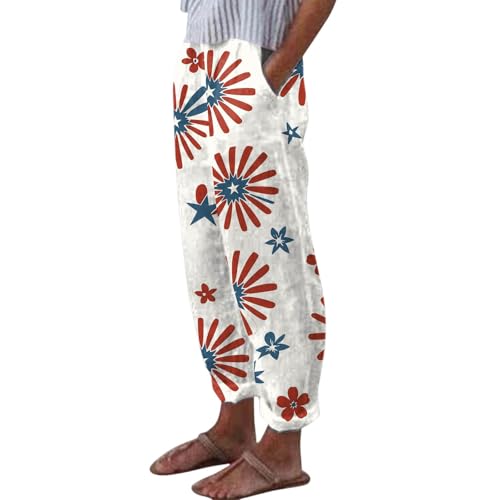 Pantalon d'ete pour femme coupe ajustee legere et respirante