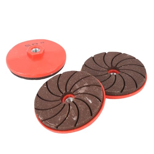 Vvikizy Grinding Wheel, Embedded Design with M10 Screw Interface for Metal and Stone, Quick Chamfering, Industrial Grade Micro Powder, Large Heat Dissipation Slots, 100 Type Angle