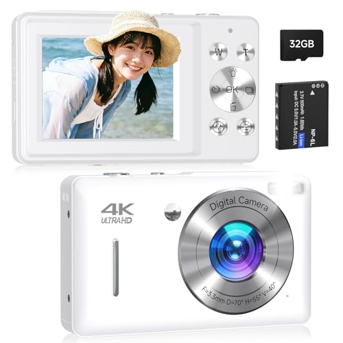 Amazon | デジカメ コンパクトカメラ 初心者向け FHD1080P動画 4400万