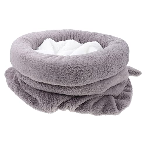 BESPORTBLE 1個 ペット ベッド ハリネズミ おもちゃ ペット 睡眠 ベッド 猫 ペット 休憩 ベッド ぬいぐるみ 猫 ベッド 洗える 犬 ベッド 噛む 犬 ベッド 子猫 コンドミニアム 子犬