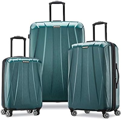 Samsonite Centric 2 Hardside Expandable Luggage with Spinner Wheels, Emerald Green, 3-Piece Set (20/24/28) Samsonite Centric 2 Hardside Expandable Luggage with Spinner Wheels, Emerald Green, 3-Piece Set (20/24/28)