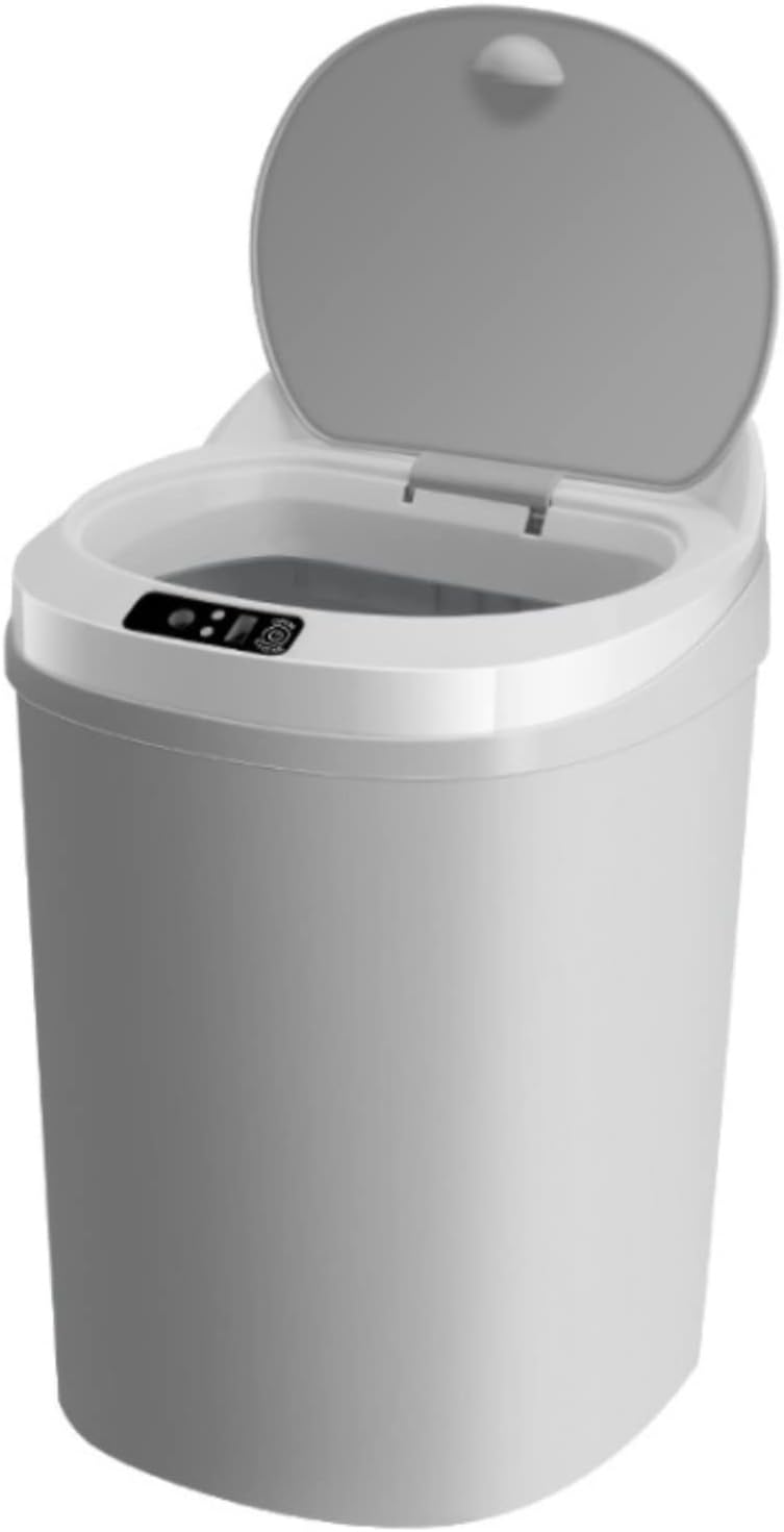 ごみ箱 スマートゴミ箱 自動ゴミ箱 タッチレスモーションセンサー プラスチックくずかご インテリジェントディレイ ゴミ箱(G)