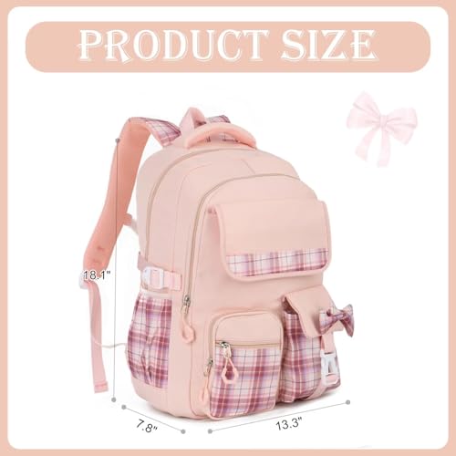 Freie Liebe Cute School Backpack for Girls Kids Backpack for Elementary Primary School Kawaii Book Bags2