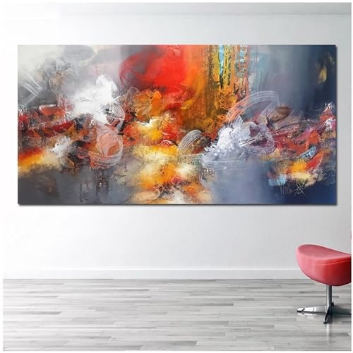 Murs Décoration 80x160cm peinture diamant grand format pour habiller un mur vide sans peindre