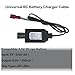 6.0V USB Charger Cable with JST 2 Pin Plug Compatible RC Car RC Plane RC Tank RC Boat and Other Remote Control Toys for Universal 6.0V 2S Lipo Battery (1)