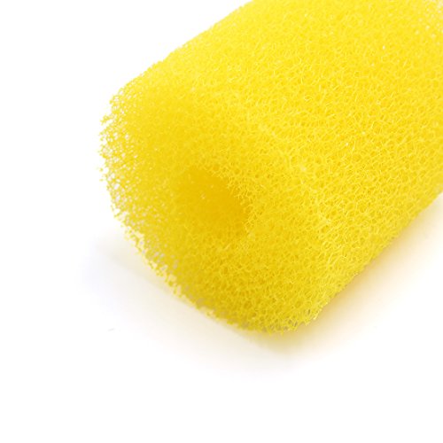 sourcing map 9pcs Yellow Blue Black 2.6inch Dia Aquarium Pre-Filter Sponge Filter Cartridges, Black,blue,yellow - Image 3
