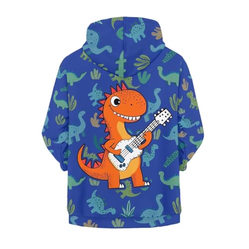 Image of Biyejit Kids Novelty 3D Graphic Printed Hooded Sweatshirt