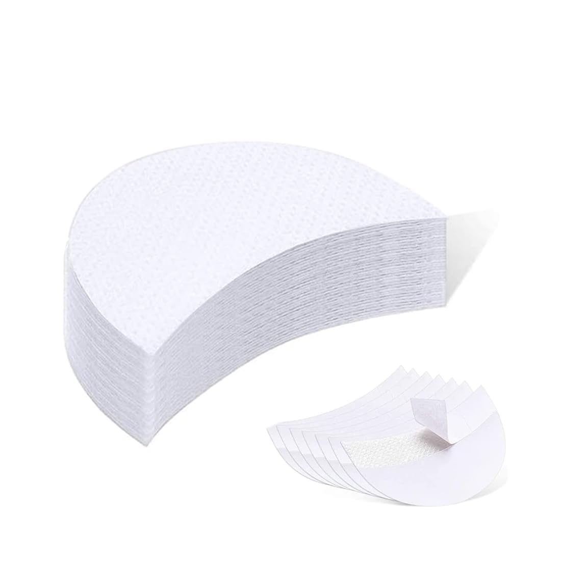 50 Piezas Parche de Sombra de Ojos Desechable Parche de Sombra de Ojos Extensión de Pestañas Etiqueta de Sombra de Ojos Almohadilla Protectora para Evitar Que Las Extensiones de Pestañas