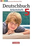  Deutschbuch Gymnasium - Rheinland-Pfalz - 5. Schuljahr: Arbeitsheft mit Lösungen