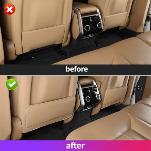 Protección trasera de asientos contra manchas y pisadas para Range Vogue L460 3