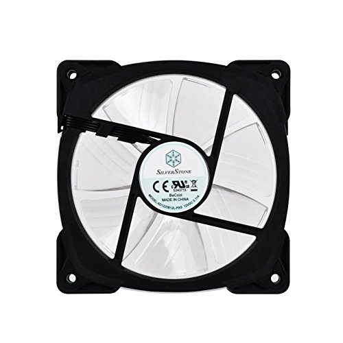 Image of SilverStone Technology PWM 120mm RGB Fan with Dual Ball Bearing and 18 LEDs for Increase Brightness (SST-FW123-RGB)