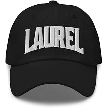 Laurel Baseball Cap Laurel Dad Hat New York NY Hat Embroidered Souvenir