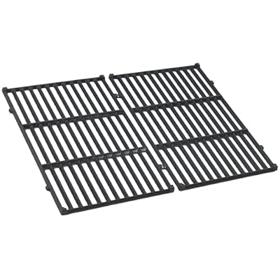 17.5 Inch 7638 Cooking Grates for Weber Spirit & Spirit II 300 Spirit E/S 310 E/S 320 E/S 330 SP-320, Spirit 700 Genesis 1000-3500 Genesis Gold Silver Platinum B/C Gas Grill 7639 Replacement Parts