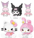 Zitouryo Kawaii Anime Micro Building Blocks Set, 3D Mini Cute Anime Figures Collection Building Gifts, Cartoon Bricks Puzzles Set for Adult Kids