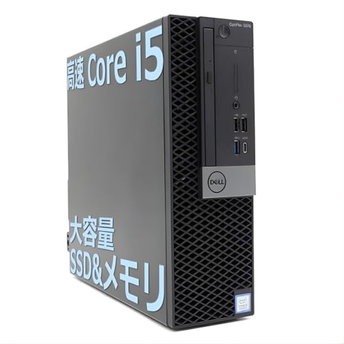 �y�����ςݕi�z TcaraT �f�X�N�g�b�v�p�\�R�� DELL OptiPlex 5070 SFF ���� ��9���� i5-9500 16GB������ SSD 512GB ���w�h���C�u WiFi ����LAN ���K��Windows 11 Pro