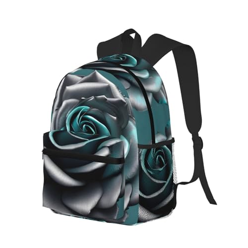 Sac à dos léger noir avec poches multiples ergonomiques taille unique - 2