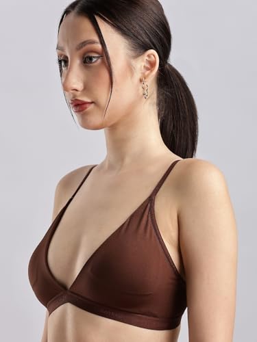 Image of Calvin Klein Form to Body Lightly Lined Triangle Bralette