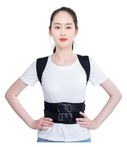 Correcteur de posture XL et support lombaire réglable pour le dos - 4