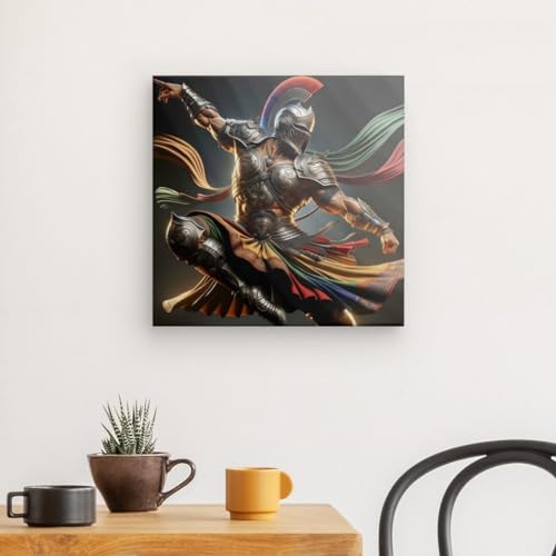 Toile murale homme dansant Wedecored tableau deco 40x40 cm