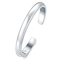 Algopix Similar Product 19 - BORUO Toe Rings  925 Sterling Silver