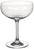 Sektschale Schaumweinschale Champagner Kristallglas 280ml Panto Floral