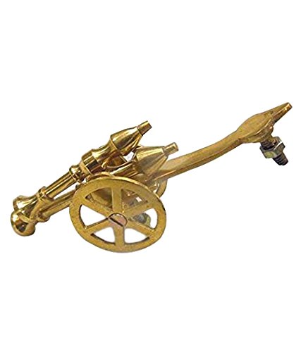 Spedy VINTAGE BRASS MADE CANON MINIATURE R.E. FENDER MOTIF EMBLEM