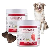 Heart Support Supplement for Dogs-Vet-Formulated, Antioxidant-Rich-L-Taurine, L-Carnitine,EPA,DHA,CoQ10-Aids Circulatory Strength, Cardiovascular Support, Heart Muscle Function-USA Made-120 Soft Chews