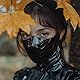 GREEFEI Latex Gummi Maske,Handgefertigte Latexmaske Kostümzubehör für Frauen und Männer Cosplay Party S