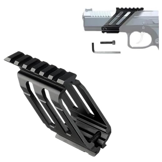 HWZ Rifle Scope Red Dot Mount Flash for Riflescopes,Optics Universal Picatinny Pistol Holder