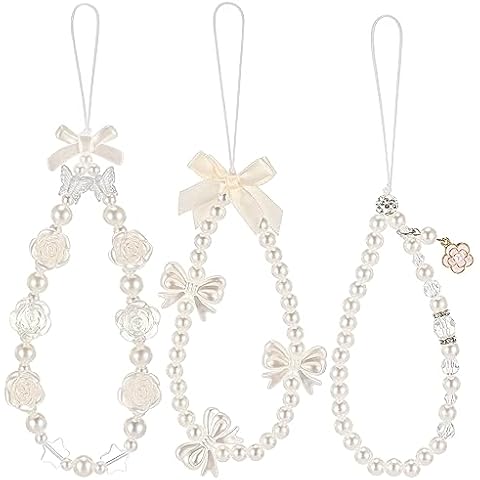Ecally Beaded Phone Charm Strap Cover