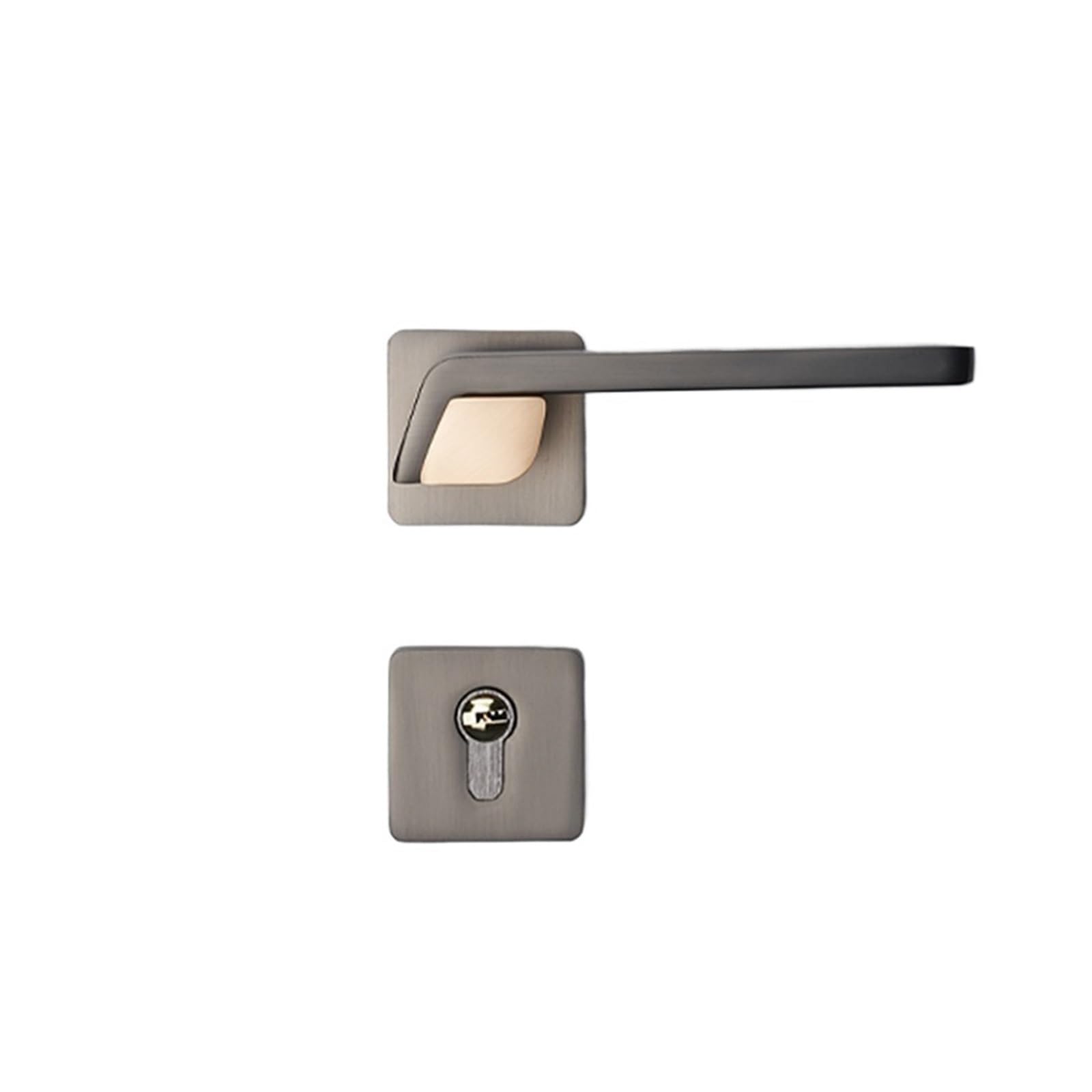 Magnetic Silent Door Lock Bedroom Handle