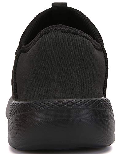 KUBUA Slippers for Men and Womens Indoor House Shoes Plush Slip on Outdoor Garden Loafers4