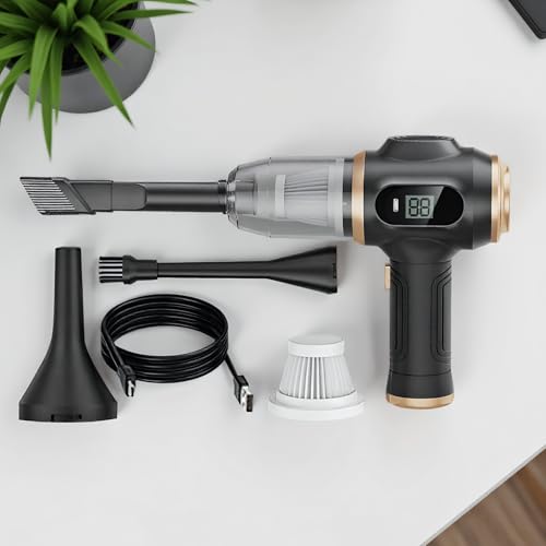 Aspirateur main sans fil rechargeable et dépoussiéreur de clavier