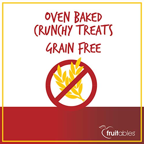 Fruitables Skinny Minis Grain Free Soft Dog Treats Apple Bacon Flavor (2 Pack) 5 Oz Each #TOP4