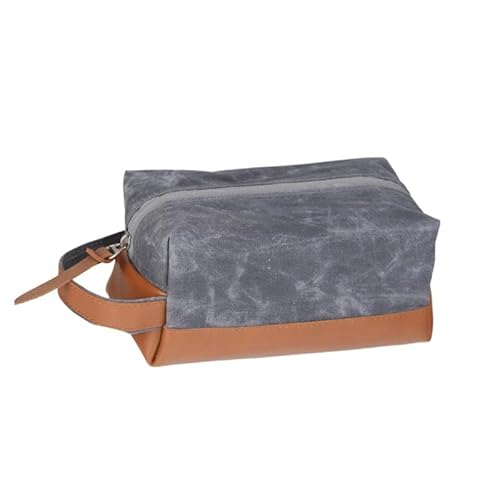 YMGSCC Canvas Storage Bag for Toiletries Retro European Men's Makeup Bags