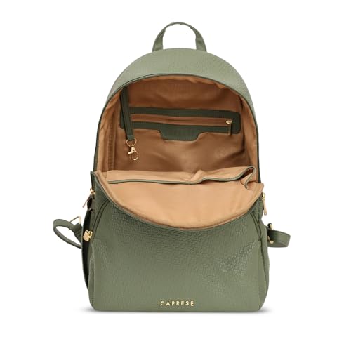 Image of Caprese Comet Casual Backpack | Fashion Backpack for Women with Adjustable Strap & Secure Zip Closure | Spacious, Versatile for Daily Use, Ideal for Students, Professionals & Travelers