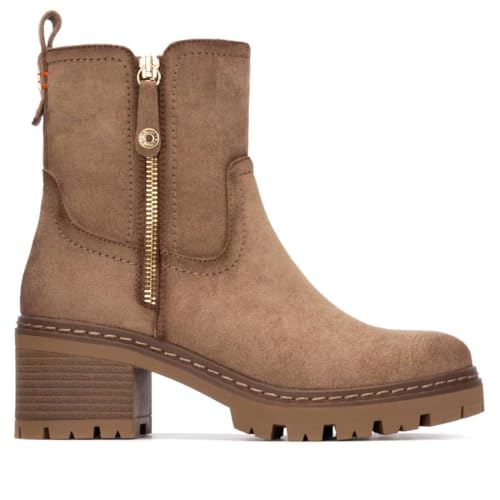Bottines femme beige contre la fatigue des pieds chaussures confortables taille 40