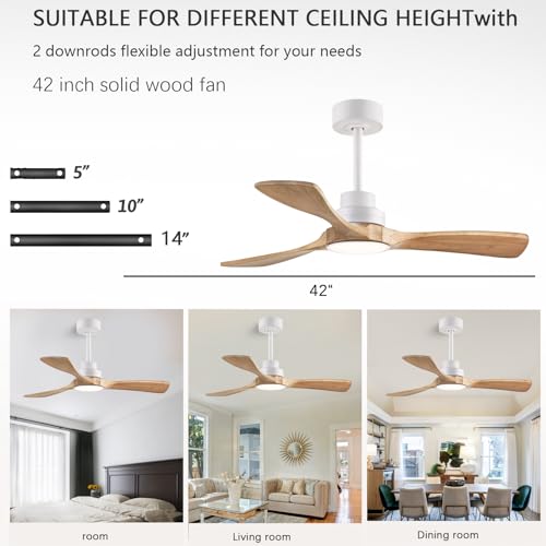 Encuentra la mejor selección de Ventilador de techo madera los diez mejores. 26 Imagen adicional