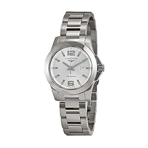 Longines Conquest Stainless Steel Ladies Watch L32774766