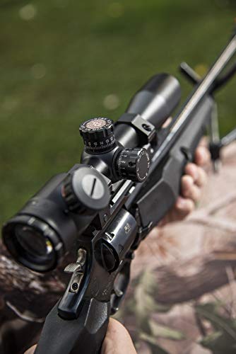 TRUGLO Crossbow Scope 4x32 IR with Rings Black