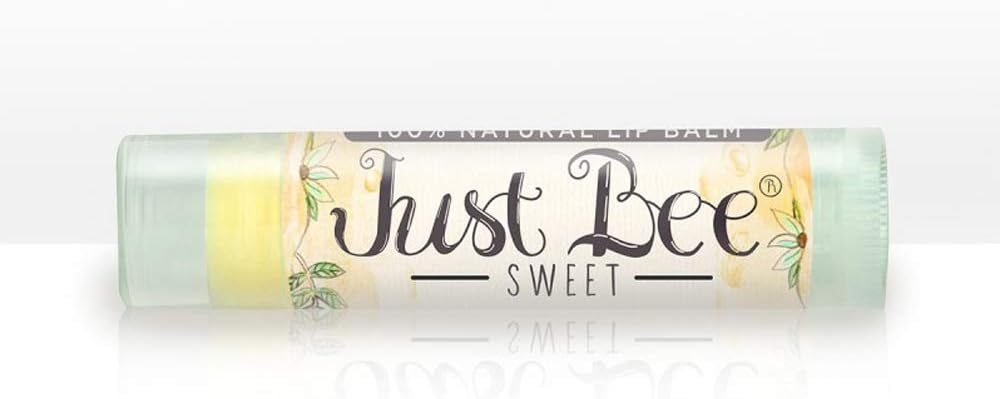 Just Bee Lip Balm (Sweet Honey, 2 Pack)