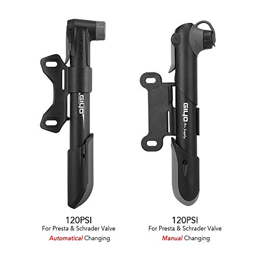 Leeofty Mini Bomba De Bicicleta Da Bomba de 120PSI de Alta Pressão Da Bomba de Ar Da Bicicleta Kit d