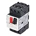 3P Miniature Circuit Breaker, Manual Motor Starter Button, AC 690V 3 Pole DIN Rail Mounting Work for Motor Protection, Thermal Magnetic Trip Short Circuit Protection of Lighting (GV2-ME20C 13-18A)