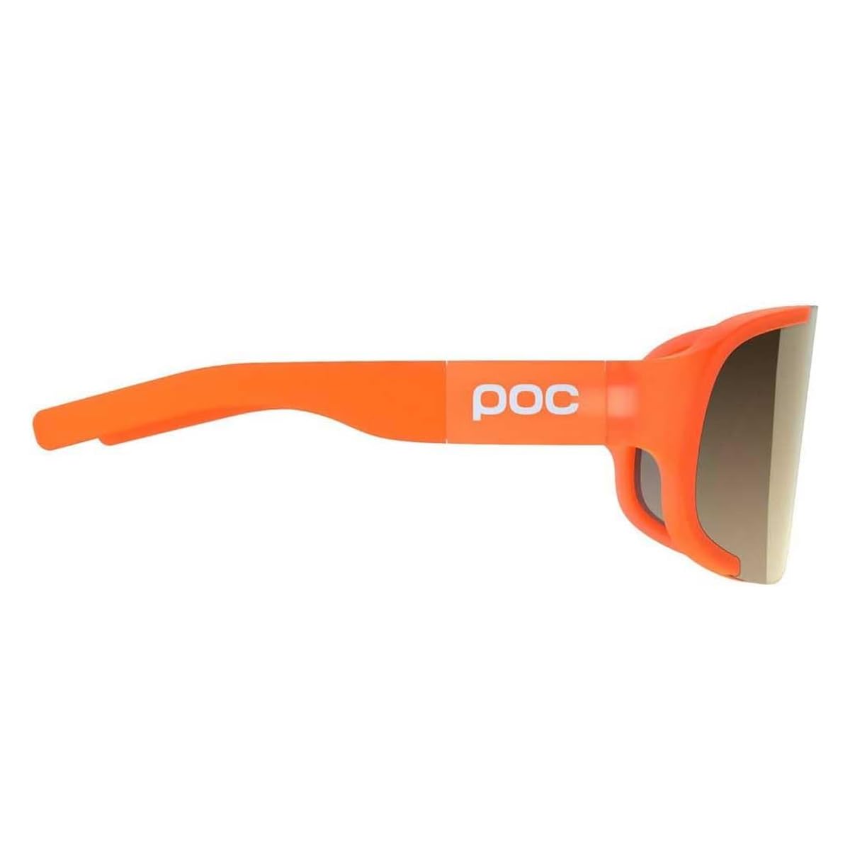 POC Aspire Mid Sunglasses, Uranium Black/Clarity Trail/Partly Sunny Silver, One Size