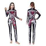 Costume de squelette d'Halloween