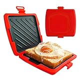 Sandwich Maker Press - 1.18 Inches Portable Nonstick Kitchen Gadget for Grilled Cheese, Easy Toaster with Compact Design, Cooking Tool for Breakfast, Travel, Home, Apartment and Gatherings