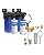 Waterdrop WHF21-PG 2-Stage Whole House Water Filter System, with RPFK Spin Down Sediment Filter, Bundle