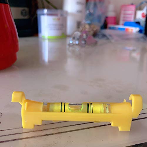 Image of 7 pcs Hanging Bubble Line Level for Building Trades, Engineering, Surveying, Metalworking and other Equipment Measure (Yellow - 7 Pack)